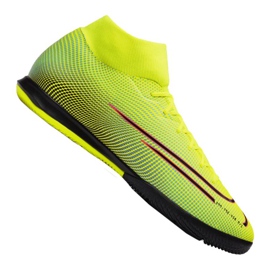 Nike Superfly 7 Academy Mds Ic M BQ5430-703 skor gul flerfärgad