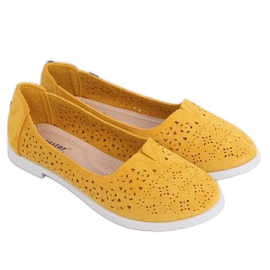 Honey openwork ballerinas ZA02P Gul