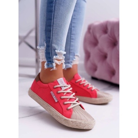 Cross Jeans Rosa kvinnors sneakers CrossJeansDD2R4096