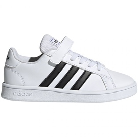 Skor adidas Grand Court C Jr EF0109 vit
