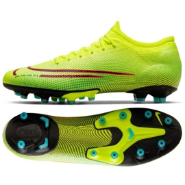 Nike Mercurial Vapor 13 Pro Mds Ag Pro M CJ9981-703 fotbollsskor mångfärgad gul
