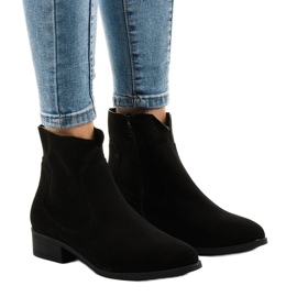 22M svarta cowboystövlar