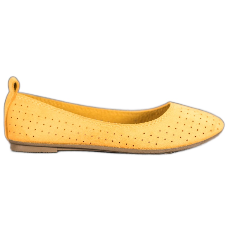 SHELOVET Openwork ballerinor gul