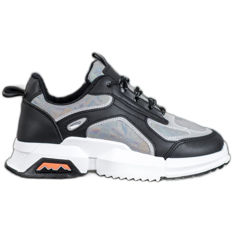 SHELOVET Sportskor på plattformen svart mångfärgad