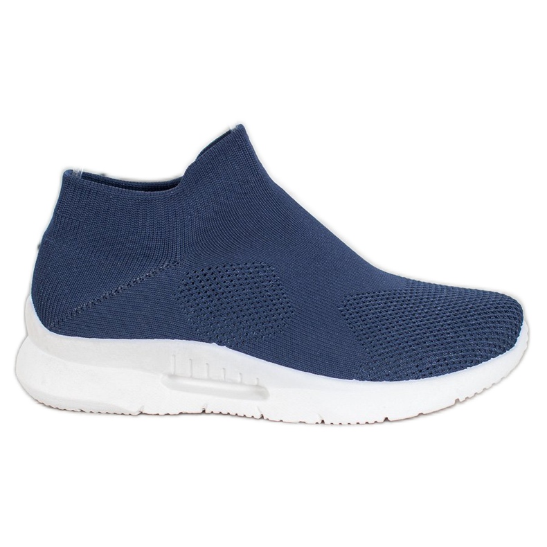 SHELOVET Textil Slip On Shoes blå