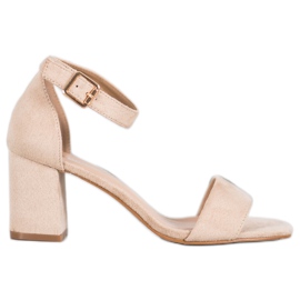 Klassiska VINCEZA sandaler brun