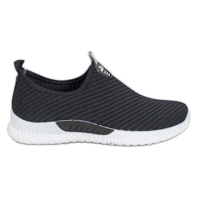 SHELOVET Slip-on sportskor svart
