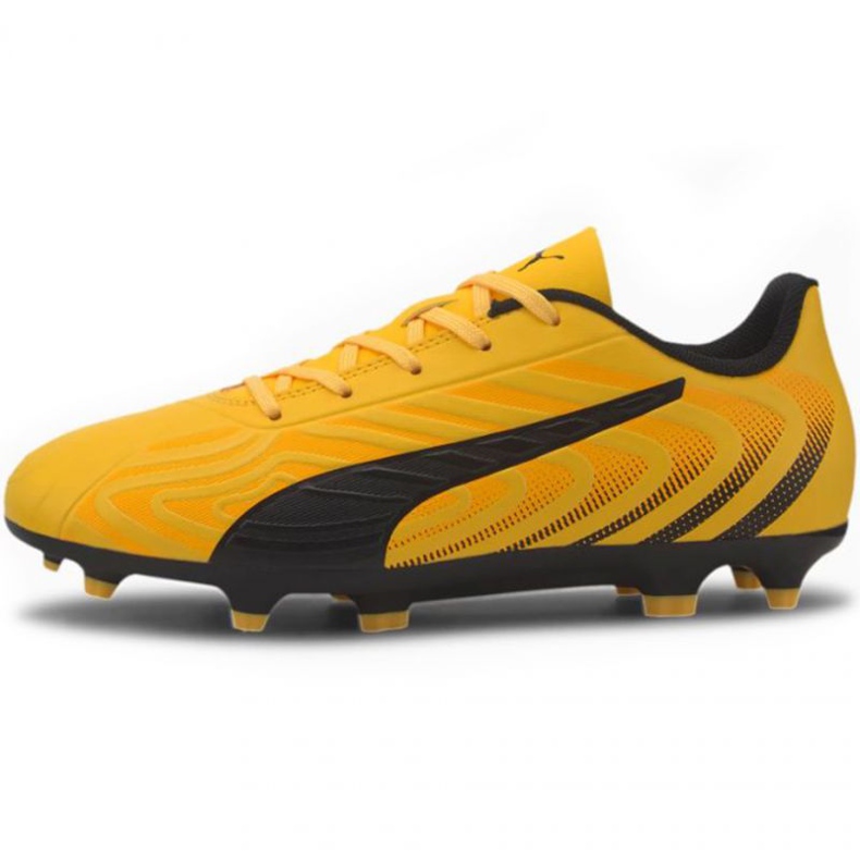Fotbollsskor Puma One 20.4 Fg Ag Jr 105840 01 gul
