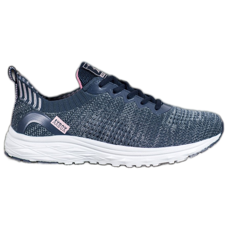 Ax Boxing Lätta textilskor blå