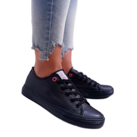 Svarta damskor Sneakers Cross Jeans DD2R4029