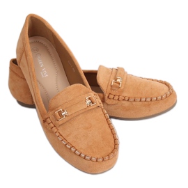 Damloafers camel 22-7 Camel brun