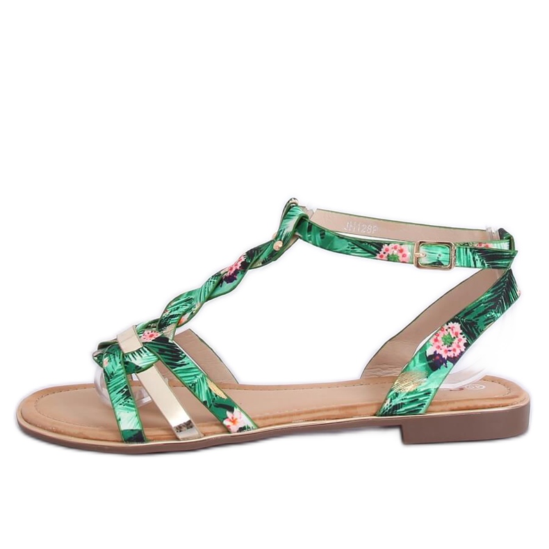 Gröna damsandaler JH128P Flower Green