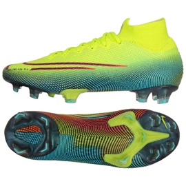 Nike Mercurial Superfly 7 Elite Mds Fg M BQ5469-703 fotbollsskor mångfärgad gul