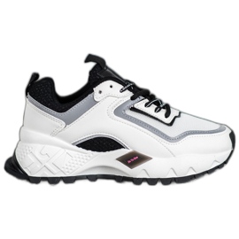 SHELOVET Sneakers med svart sula vit