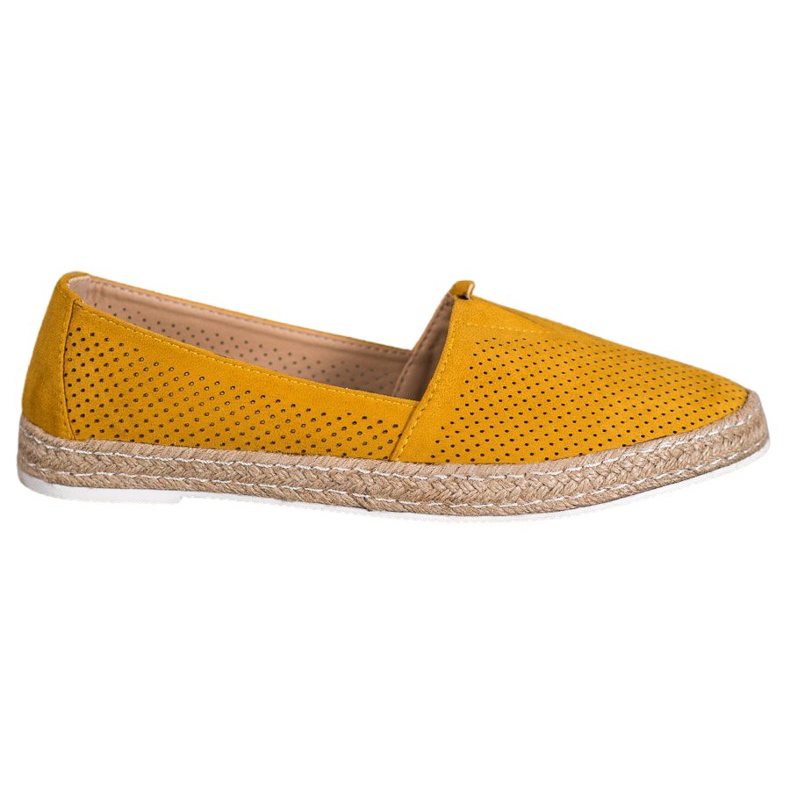 SHELOVET Casual Slipons gul