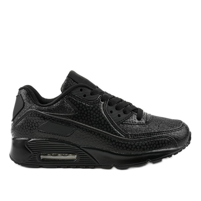 Svarta sportskor sneakers FXZ81-4
