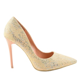 Rosa klassiska klackar GH-2510 mångfärgad