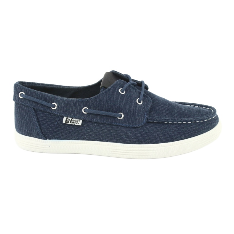 Lee Cooper Herrloafers GC008Q-01 marinblå
