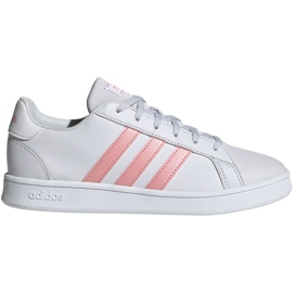 Skor adidas Grand Court K Jr EG1995 vit rosa