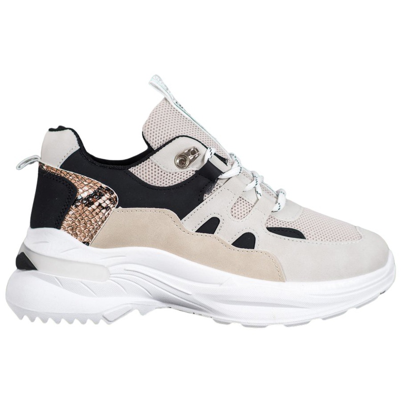 Weide Trendiga Love Sneakers brun svart mångfärgad