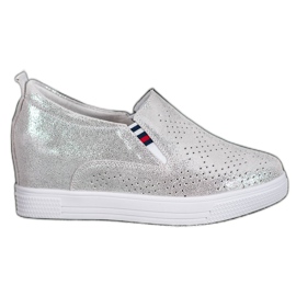 Filippo Kilar i läder grå