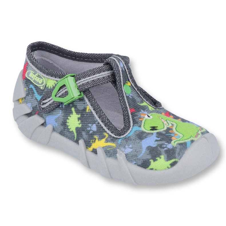 Befado barnskor 110P370 grå mångfärgad grön