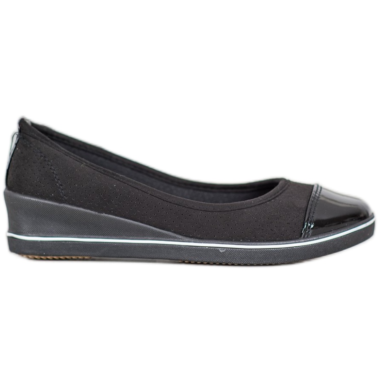 McKey Mocka Ballerinas På Kil svart