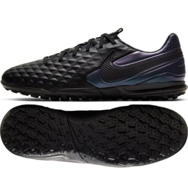 Nike Tiempo Legend 8 Pro Tf M AT6136-010 fotbollsskor svart svart