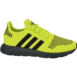 Adidas Swift Run EE6797 skor svart grön