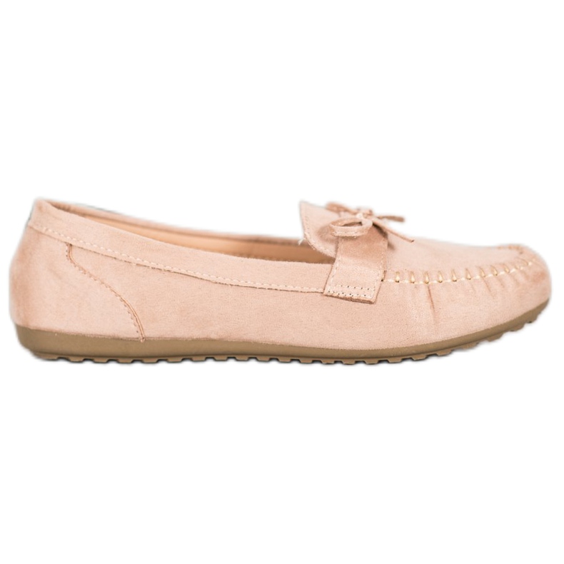 SHELOVET Casual Loafers With A Bow brun