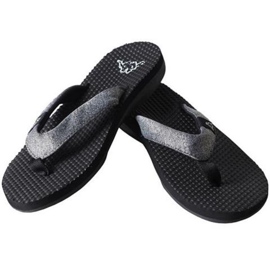 Kappa Cally W 242834 1611 flip-flops svart grå