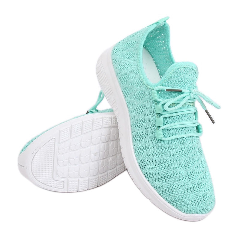 Mint BB76 gröna sportskor mångfärgad