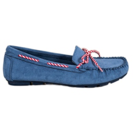 Casual VINCEZA loafers blå
