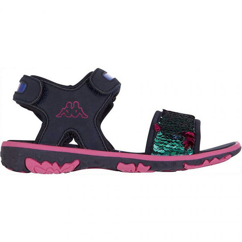Kappa Seaqueen K Footwear Jr 260767K 6722 marinblå rosa