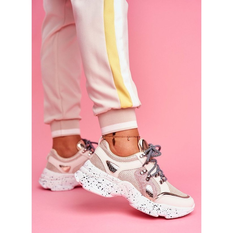 SEA Beige sportskor för kvinnor 3189