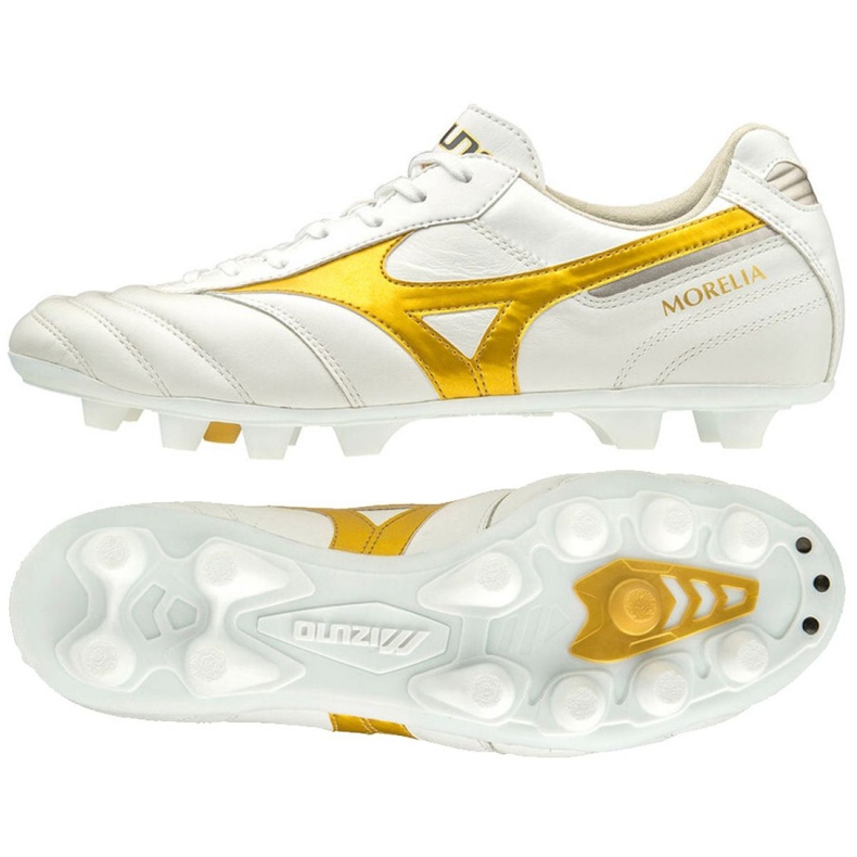 Mizuno Morelia Ii Elite M P1GA200350 fotbollsskor mångfärgad vit