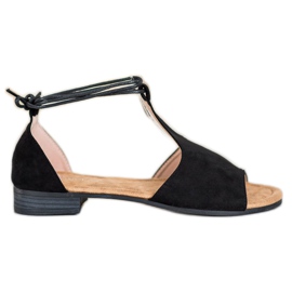 Bindade VINCEZA sandaler svart