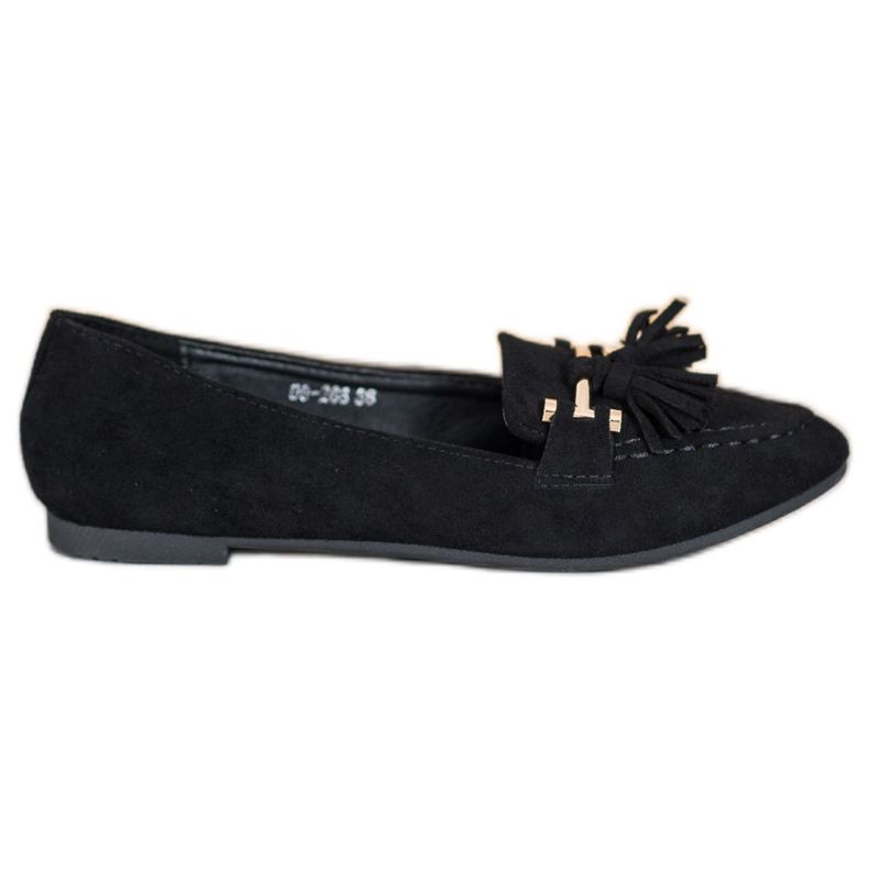 Nio Nio Svarta herrar med fransar