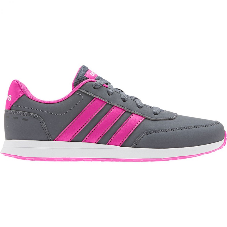 Adidas Vs Switch 2 K Jr FV5653 skor rosa grå