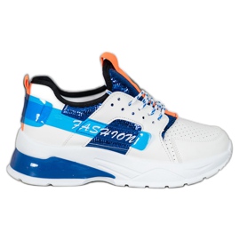 SHELOVET Vita mode sneakers blå