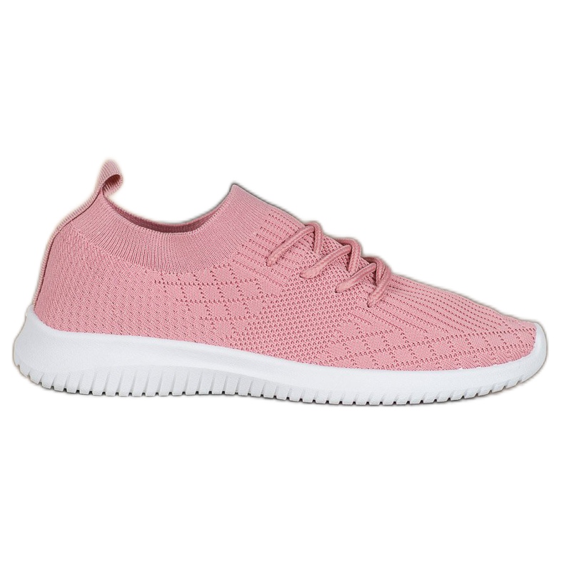 SHELOVET Openwork sportskor rosa