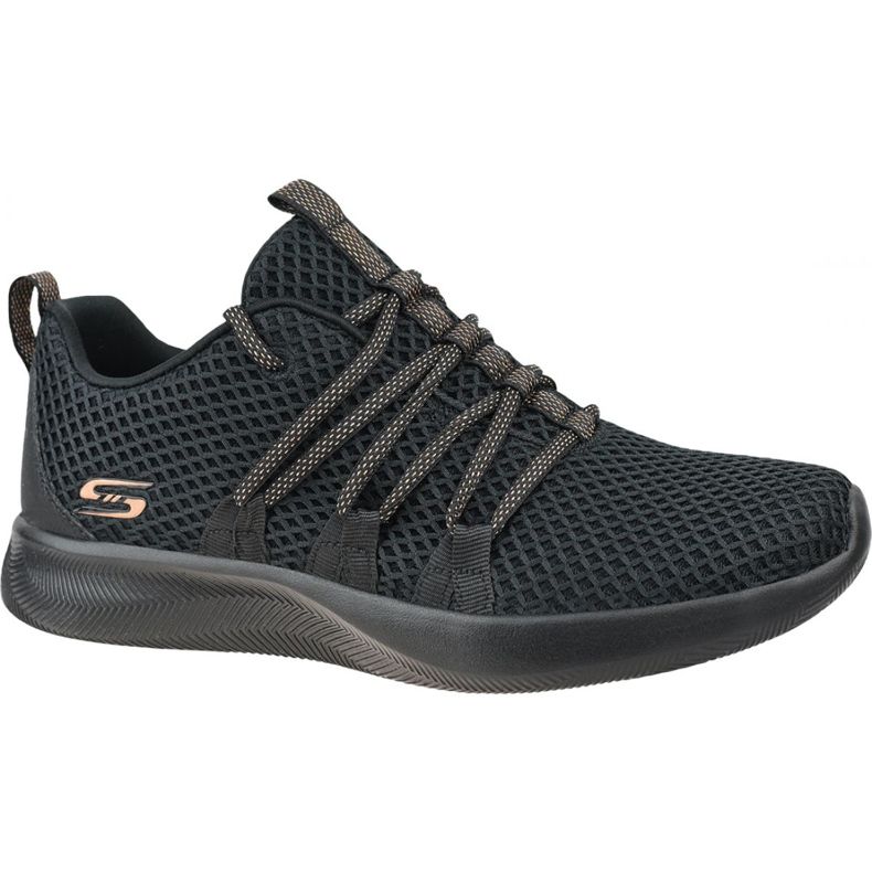 Skechers Bobs Squad-Mega Glam W 32804-BLK Skor svart