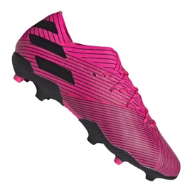 Adidas Nemeziz 19.1 Fg Jr F99956 fotbollsskor , rosa purpur