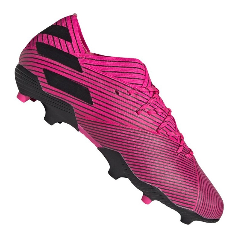 Adidas Nemeziz 19.1 Fg Jr F99956 fotbollsskor , rosa violett