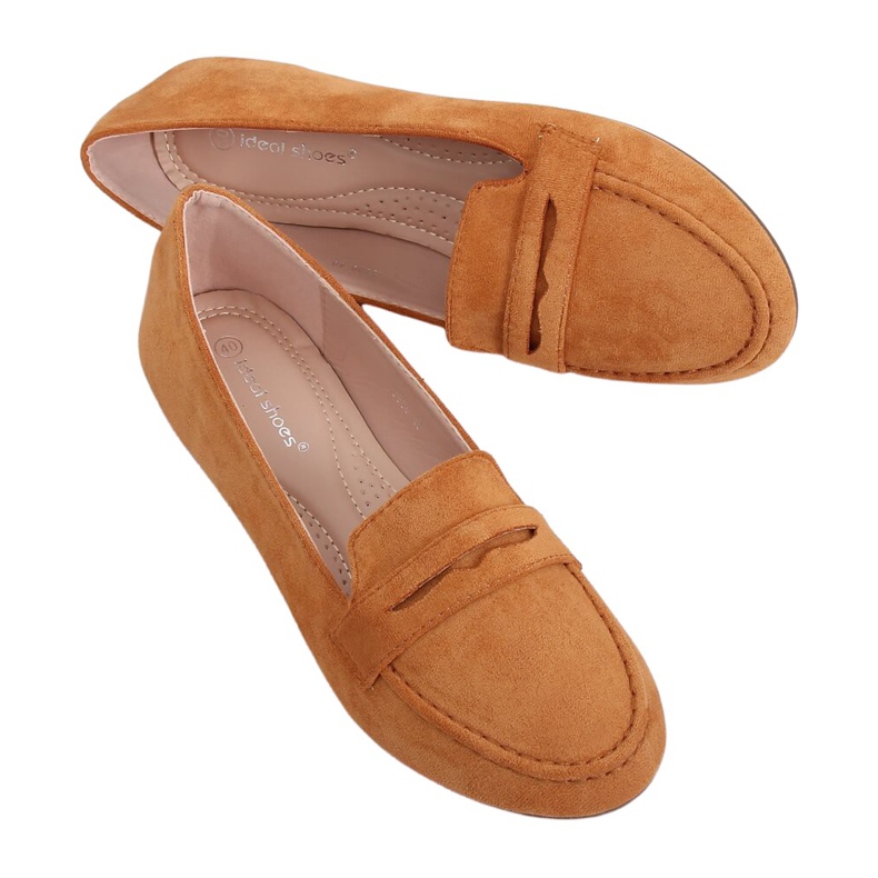 Camel 3900 Camel loafers för kvinnor brun mångfärgad