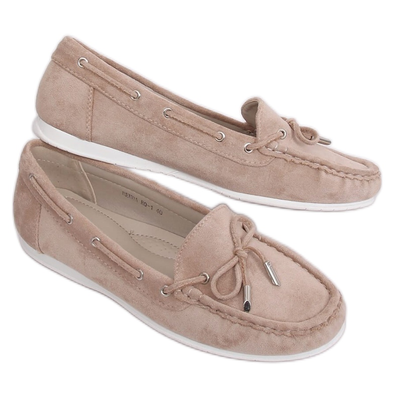 Dam beige loafers RQ-1 Beige