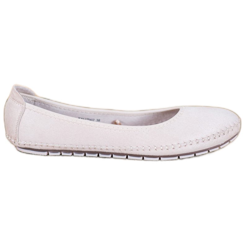 Kylie Klassiska ballerinor beige