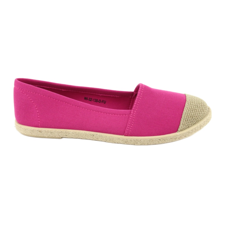 Wishot 32-130 ballerinas espadrilles rosa