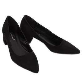 Pumps lågklackat svart 3837 Svart