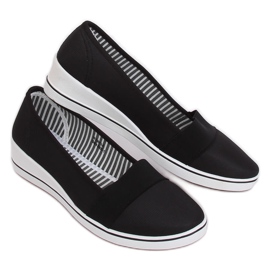 Svarta kilballerinor S81B001 Svart